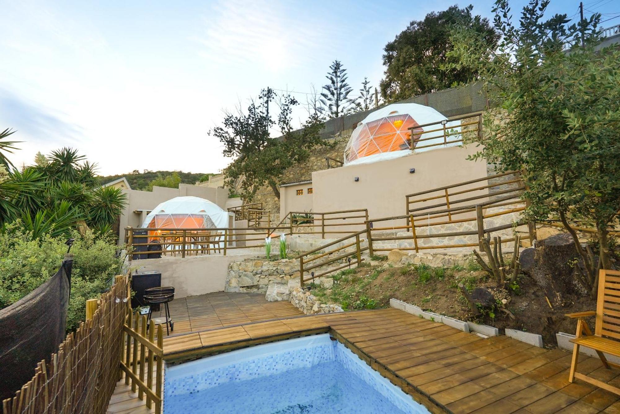 Villa Aaa View Private Terrace Outdoor Heated Hot Tub Family Fun Badalona Exterior foto